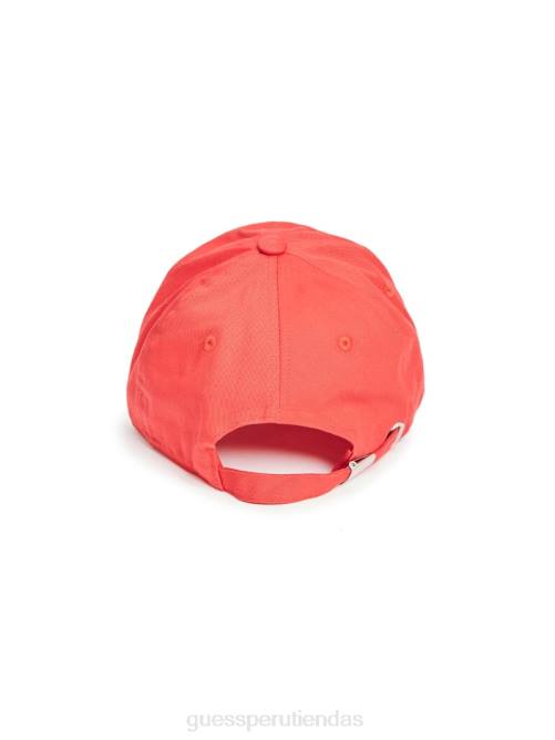 GUESS gorra de béisbol con logo mujer 0P8X2482 rojo accesorio