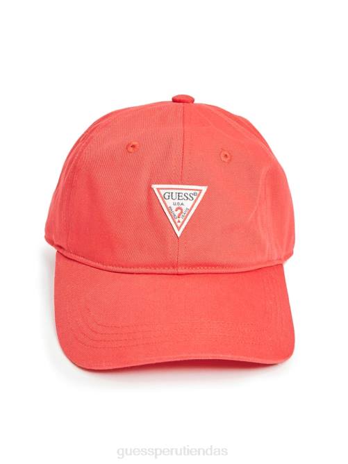 GUESS gorra de béisbol con logo mujer 0P8X2482 rojo accesorio