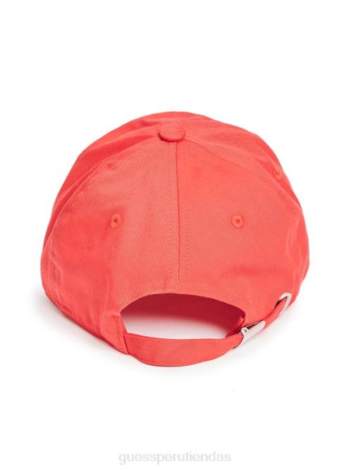 GUESS gorra de béisbol con logo mujer 0P8X2482 rojo accesorio