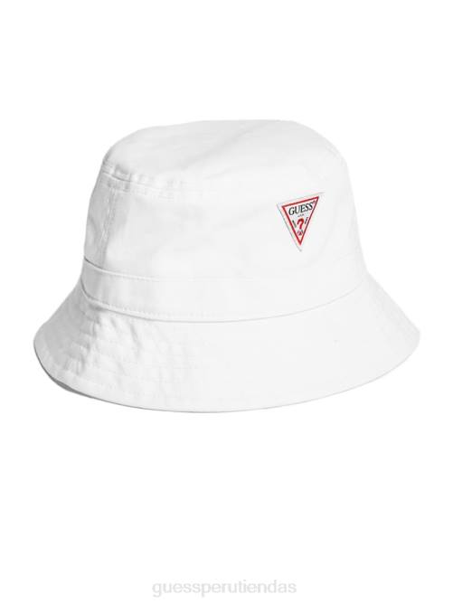 GUESS sombrero de pescador con logo mujer 0P8X2461 blanco accesorio