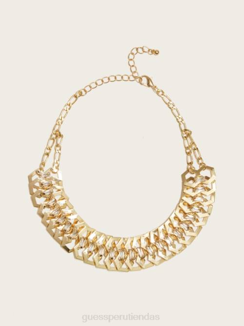 GUESS collar de circonita cúbica mujer 0P8X3865 oro accesorio