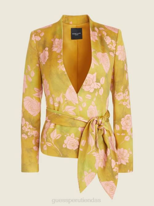 GUESS blazer romance eco rosa mujer 0P8X1965 rosa romance verde vestir