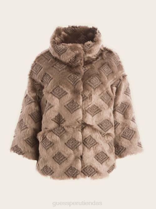 GUESS chaqueta luna mujer 0P8X1895 bordado en toda la prenda vestir