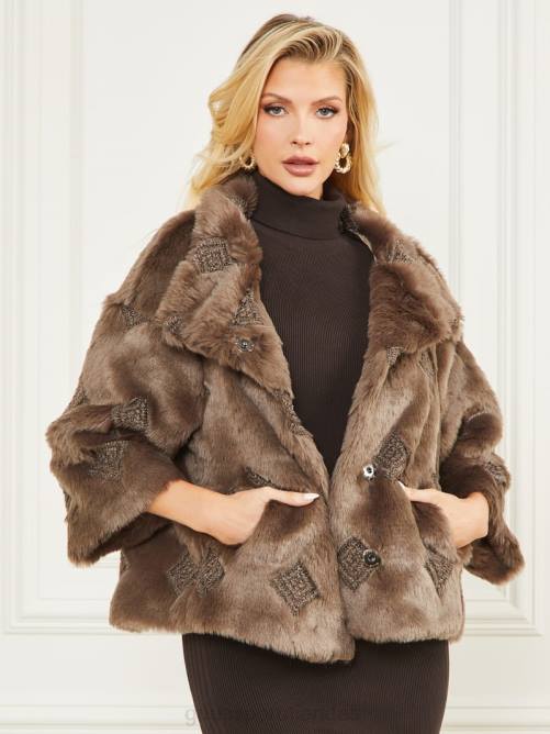 GUESS chaqueta luna mujer 0P8X1895 bordado en toda la prenda vestir