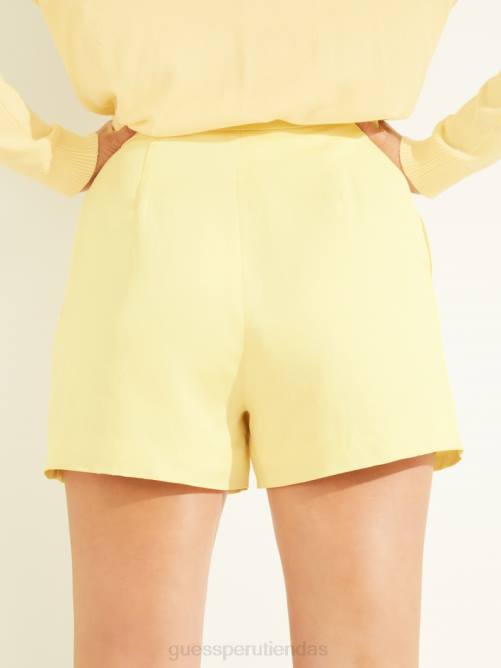 GUESS camilla corta mujer 0P8X2144 seda de maiz vestir