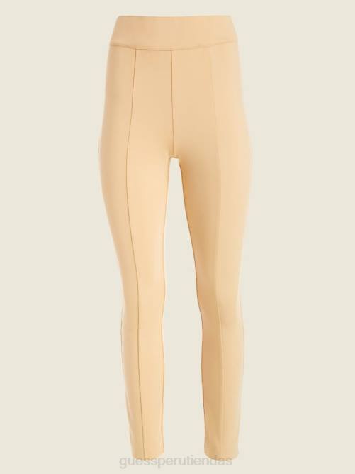 GUESS el legging de contorno mujer 0P8X2255 arena desnuda vestir