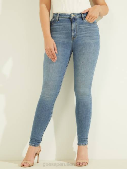 GUESS estilete no. 97 vaqueros mujer 0P8X195 lavado de soñador vestir