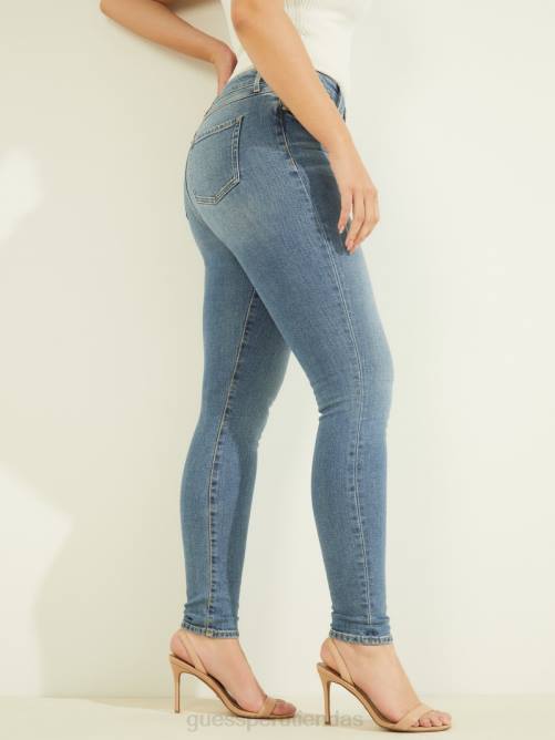 GUESS estilete no. 97 vaqueros mujer 0P8X195 lavado de soñador vestir