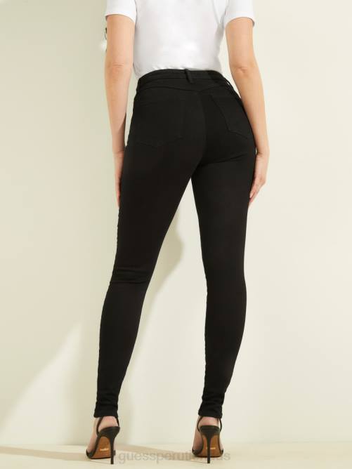 GUESS estilete no. 97 vaqueros mujer 0P8X259 negro vestir