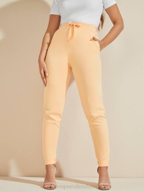 GUESS jogger de ocio francesca mujer 0P8X2292 durazno suave vestir
