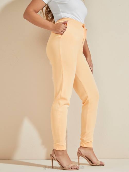 GUESS jogger de ocio francesca mujer 0P8X2292 durazno suave vestir