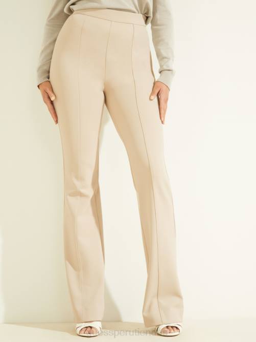 GUESS pantalón acampanado chloe mujer 0P8X2093 piedra de pasadena vestir
