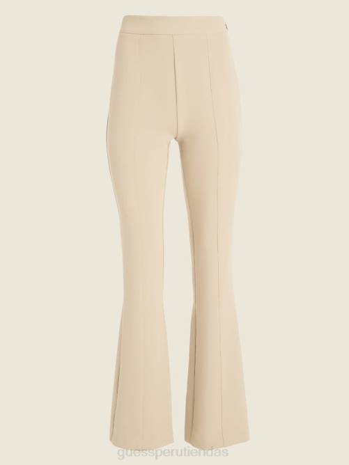 GUESS pantalón acampanado chloe mujer 0P8X2093 piedra de pasadena vestir