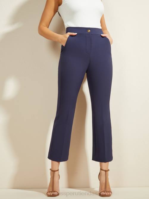 GUESS pantalón corto evelyn mujer 0P8X2095 marina nocturna vestir