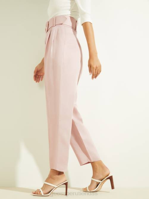 GUESS pantalón eco hailey mujer 0P8X2234 niebla lila vestir