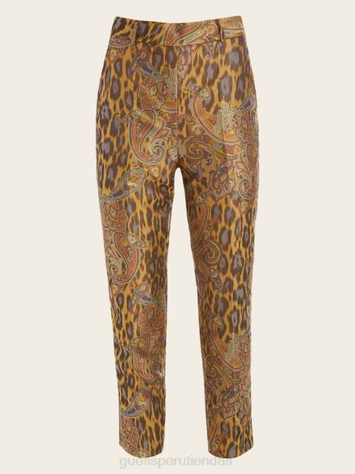 GUESS pantalón phoenix rise de jacquard mujer 0P8X2242 jacquard ascendente del fénix vestir