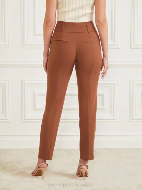 GUESS pantalón shelly mujer 0P8X2295 belleza marrón vestir