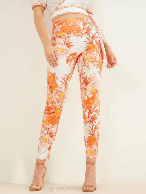 GUESS pantalon capri san lucas elle mujer 0P8X2214 flores de san lucas vestir