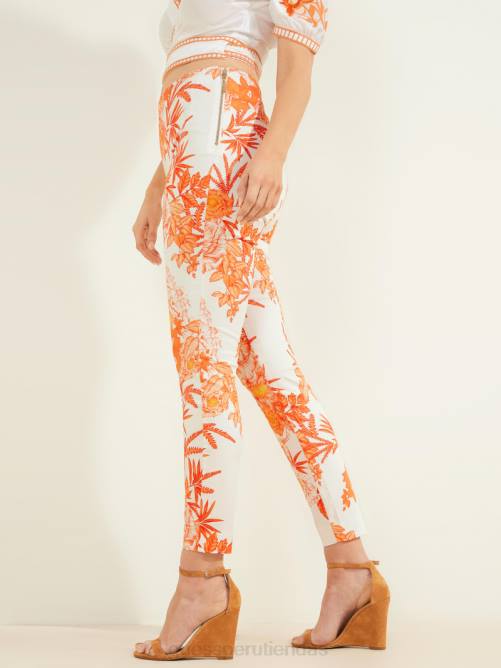 GUESS pantalon capri san lucas elle mujer 0P8X2214 flores de san lucas vestir