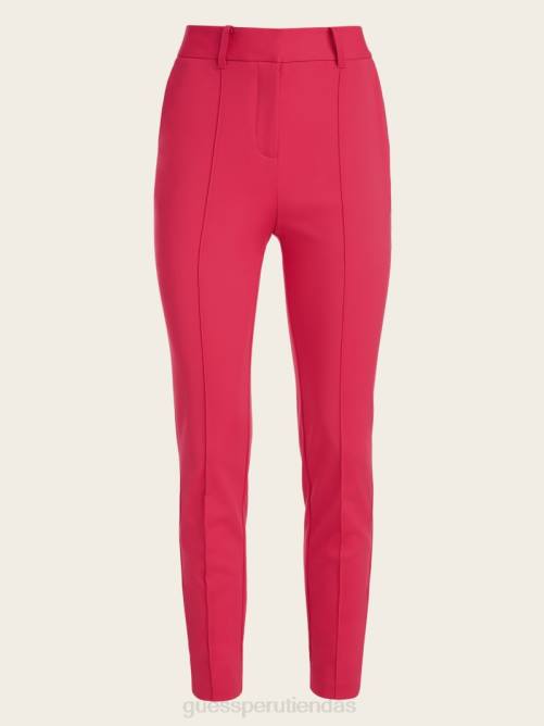 GUESS pantalon chino franca mujer 0P8X2147 recuerdo rosa vestir