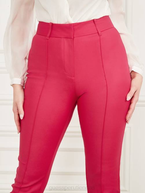 GUESS pantalon chino franca mujer 0P8X2147 recuerdo rosa vestir