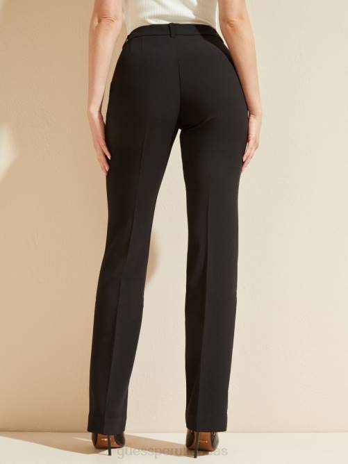 GUESS pantalon winnie genesis mujer 0P8X2105 negro vestir