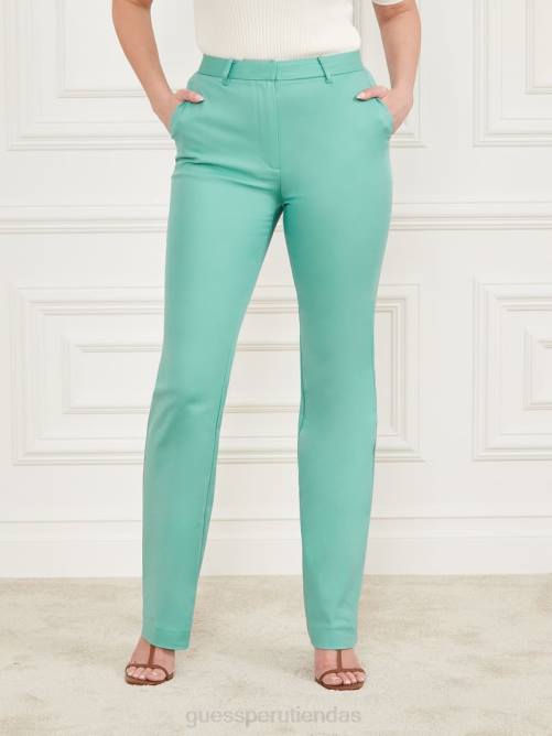 GUESS pantalones acampanados franca mujer 0P8X2073 cielo vintage vestir