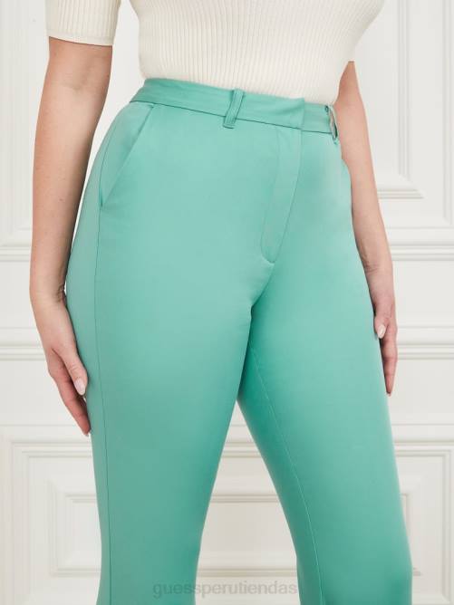 GUESS pantalones acampanados franca mujer 0P8X2073 cielo vintage vestir