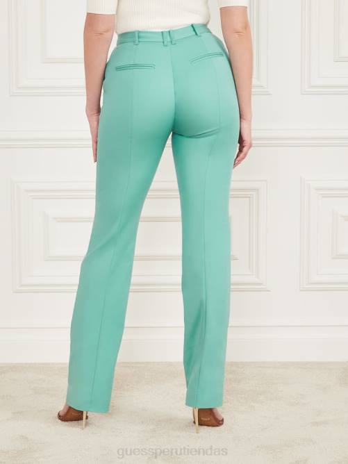 GUESS pantalones acampanados franca mujer 0P8X2073 cielo vintage vestir