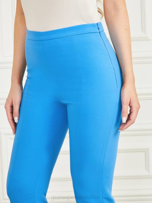 GUESS pantalones kelly rectos mujer 0P8X2103 cineraria vestir