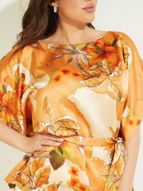 GUESS kimono de playa baja mujer 0P8X1669 club de playa baja vestir