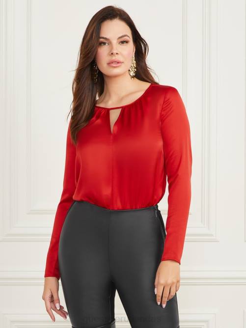 GUESS mono jenni mujer 0P8X1521 al rojo vivo vestir