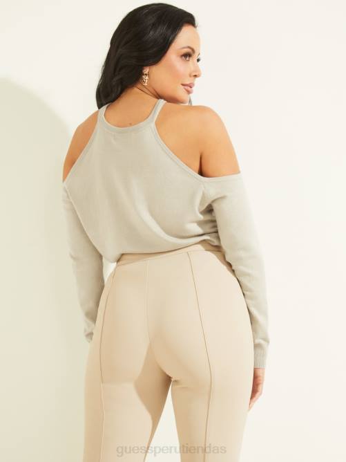 GUESS suéter priya con hombros descubiertos mujer 0P8X1410 piedra de pasadena vestir