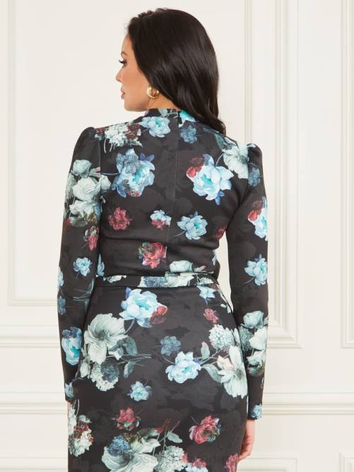 GUESS top de belleza salvaje mujer 0P8X1604 impresión de belleza salvaje vestir