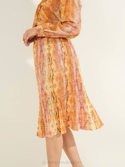 GUESS falda halley mujer 0P8X2382 piel sonora vestir