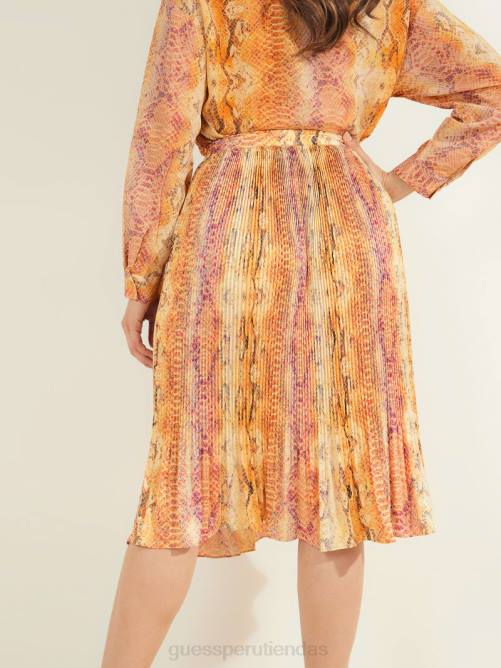 GUESS falda halley mujer 0P8X2382 piel sonora vestir