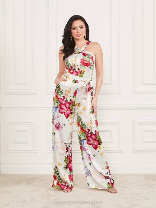 GUESS glorioso mono floral mujer 0P8X511 glorioso jardín ao vestir