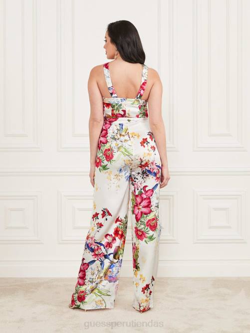 GUESS glorioso mono floral mujer 0P8X511 glorioso jardín ao vestir