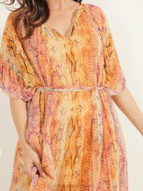 GUESS vestido caftan sonora mujer 0P8X797 piel sonora vestir
