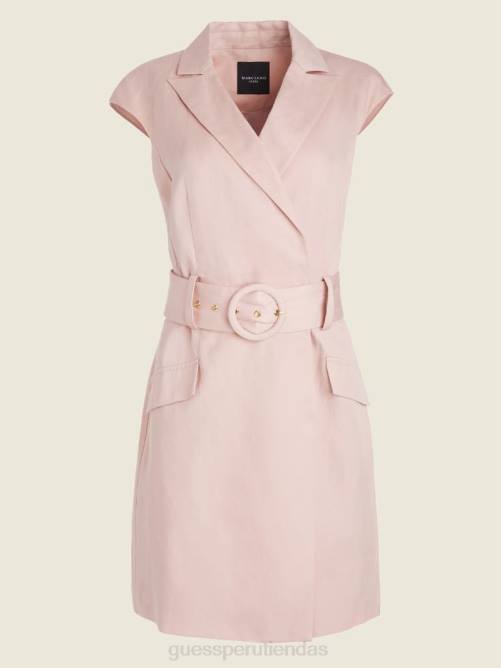 GUESS vestido ecológico hailey mujer 0P8X834 niebla lila vestir