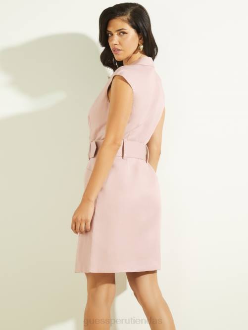 GUESS vestido ecológico hailey mujer 0P8X834 niebla lila vestir