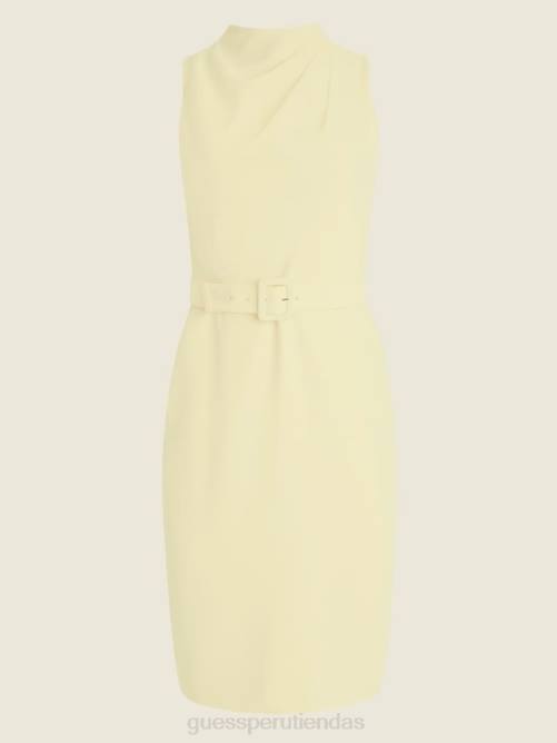 GUESS vestido estela mujer 0P8X744 seda de maiz vestir