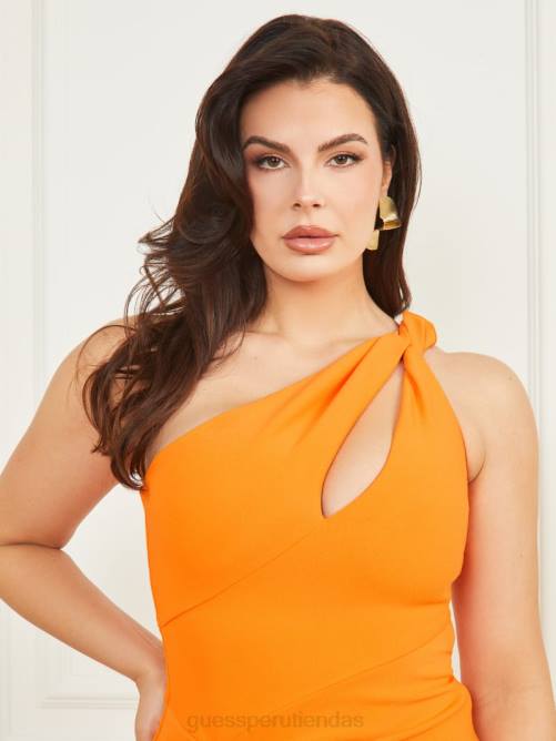 GUESS vestido la bomba mujer 0P8X449 naranja superlativo vestir