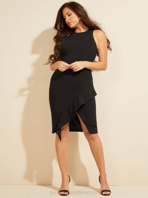 GUESS vestido pachá mujer 0P8X770 negro vestir