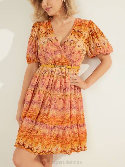 GUESS vestido sonora mujer 0P8X813 piel sonora vestir