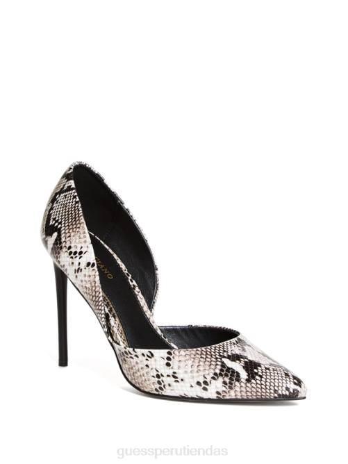 GUESS bomba de pitón rompecorazones mujer 0P8X3440 negro azabache multicolor calzado
