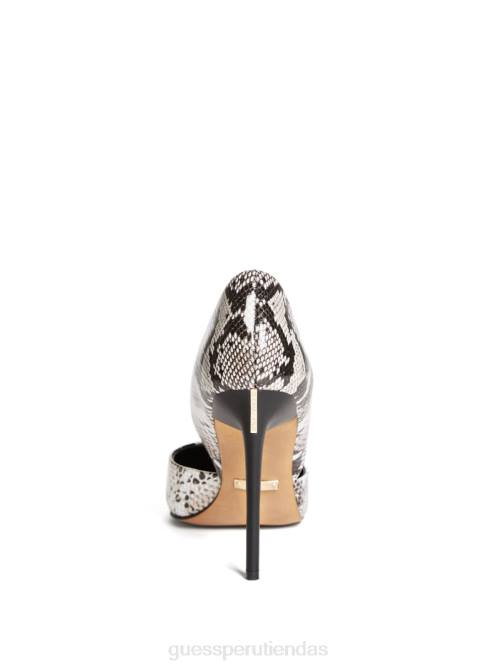 GUESS bomba de pitón rompecorazones mujer 0P8X3440 negro azabache multicolor calzado