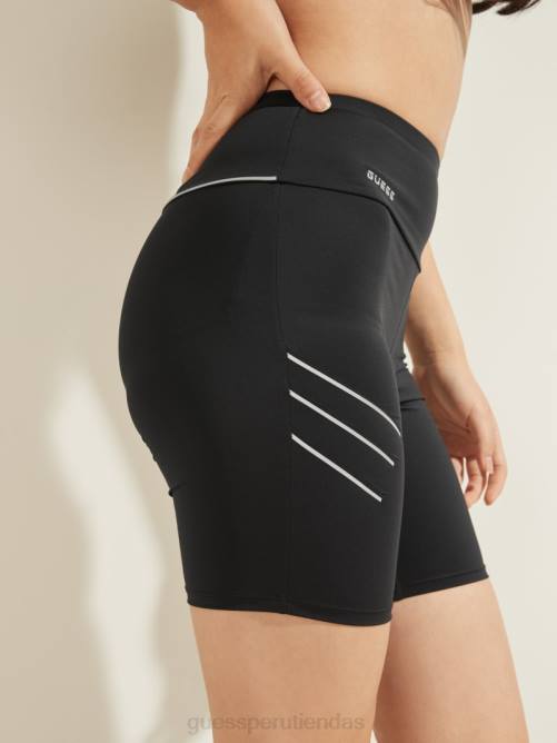 GUESS shorts ciclistas dalia mujer 0P8X2499 negro vestir