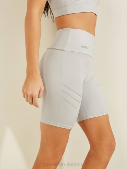 GUESS shorts ciclistas dalia mujer 0P8X2524 niebla costera vestir
