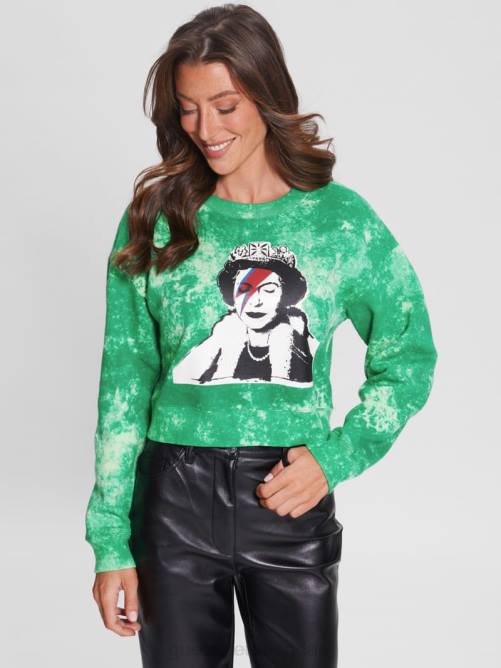 GUESS jersey corto queen mujer 0P8X1641 valle verde vestir
